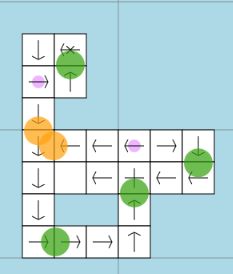screenshot of belt game
