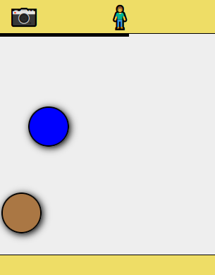 screenshot of pong game
