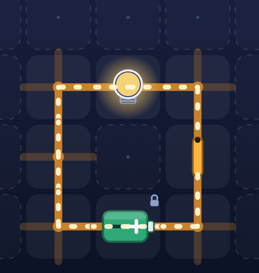screenshot of circuit builder game